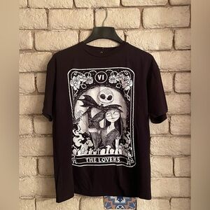 Disney Nightmare Before Christmas “The Lovers” Graphic T-Shirt